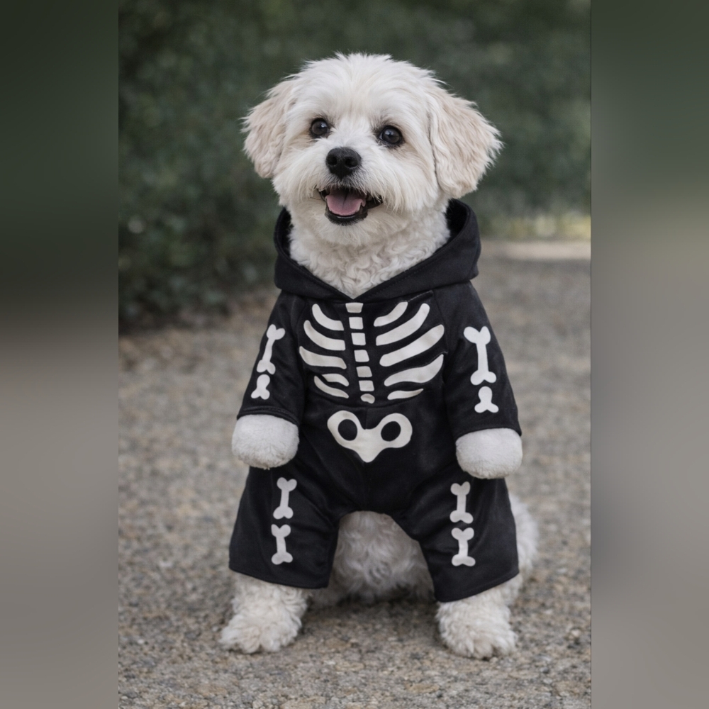 Skeleton Dog Costume